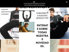 'bensimon.com.ar' screenshot