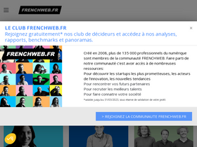 'frenchweb.fr' screenshot