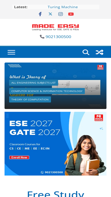 study.madeeasy.inトラフィック分析、ランキング、オーディエンス[2月 2026] | Similarweb