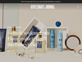'thegentlemansjournal.com' screenshot