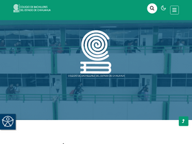 'cobachih.edu.mx' screenshot