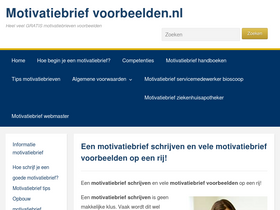 motivatiebrief-voorbeelden.nl