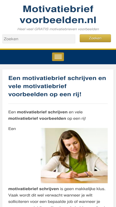 motivatiebrief-voorbeelden.nl