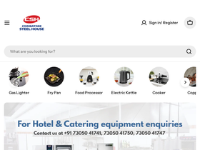 SteelHouse homepage screenshot