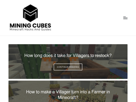 'miningcubes.com' screenshot