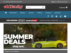 'vividracing.com' screenshot