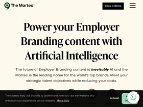 'themartec.com' screenshot