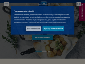 'valio.fi' screenshot
