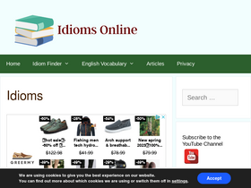 'idioms.online' screenshot