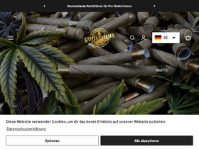 goldpalms.shop homepage screenshot