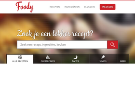 'foody.nl' screenshot