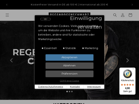 regenbogenschwarz.com homepage screenshot