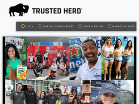 'trustedherd.com' screenshot