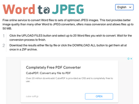 'wordtojpeg.com' screenshot