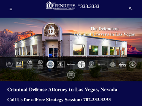 'thedefenders.net' screenshot