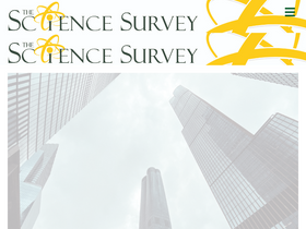 'thesciencesurvey.com' screenshot