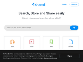 '4shared.com' screenshot