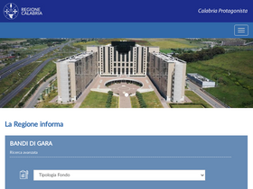 'geoportale.regione.calabria.it' screenshot