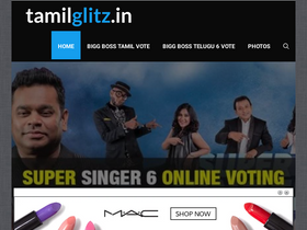 'tamilglitz.in' screenshot
