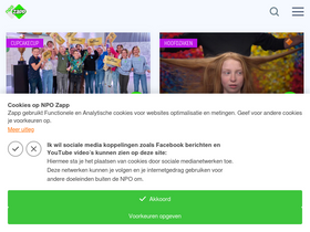 'zapp.nl' screenshot
