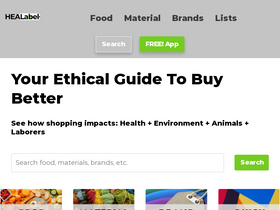 'healabel.com' screenshot