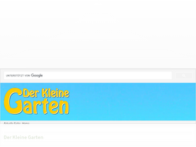 'derkleinegarten.de' screenshot