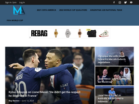 'mundoalbiceleste.com' screenshot