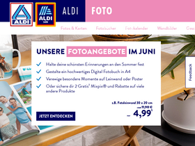 'aldifotos.de' screenshot