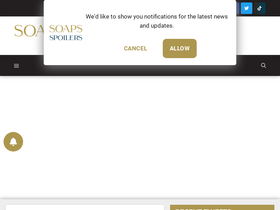 'soapsspoilers.com' screenshot