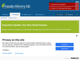 forum.familyhistory.uk.com