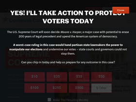 'commoncause.org' screenshot