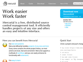 'mercurial-scm.org' screenshot