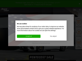 'racechip.com' screenshot