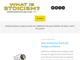 'whatisstoicism.com' screenshot