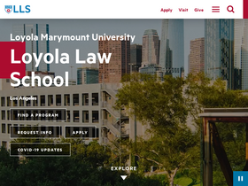 'lls.edu' screenshot