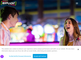 'mainevent.com' screenshot