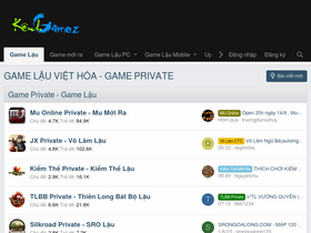 'kenhgamez.com' screenshot