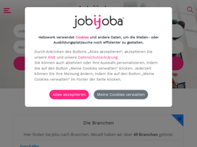 'jobijoba.de' screenshot