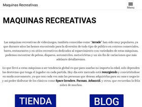 'maquinasrecreativas.org' screenshot