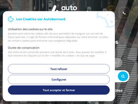 'autobernard.com' screenshot
