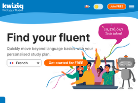 'kwiziq.com' screenshot