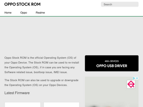 'oppostockrom.com' screenshot