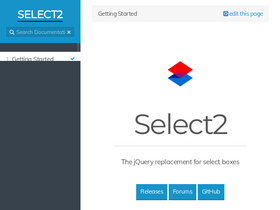 'select2.org' screenshot