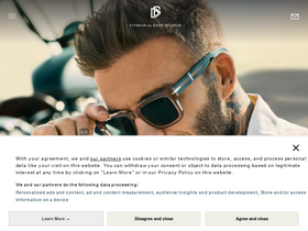 'davidbeckhameyewear.com' screenshot
