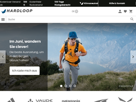 'hardloop.de' screenshot