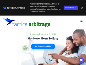 'tacticalarbitrage.com' screenshot