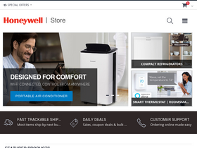 'honeywellstore.com' screenshot