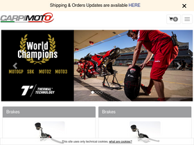 'carpimoto.com' screenshot