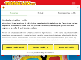 'topolino.it' screenshot