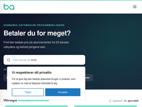 billigsteabonnement.dk